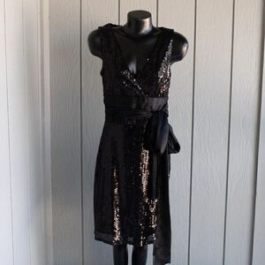 Eliza J. Sequin Dress